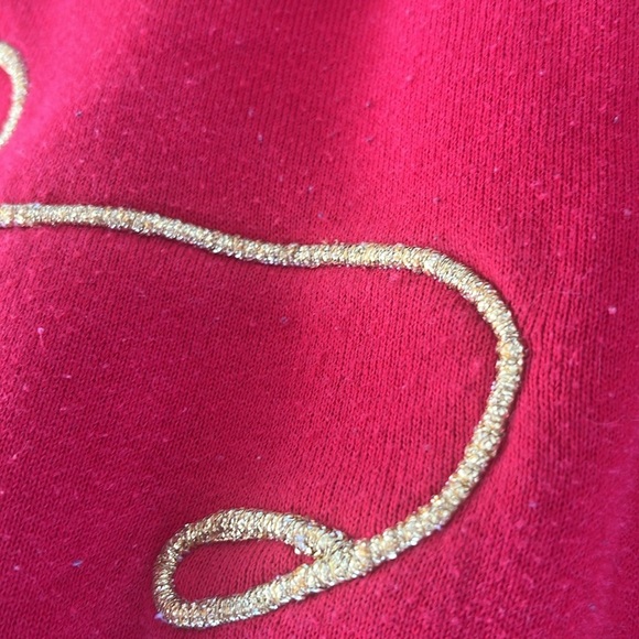 Vintage Just Ducky Scottie Dog Sweatshirt Womens XXL 80s Faux Fur Appliqué USA - Picture 11 of 14